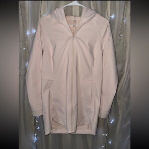 lululemon baby pink rain jacket